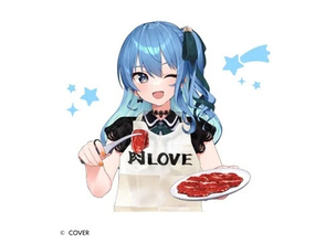 【牛角】VTuber「星街すいせい」とコラボ! グッズ付き限定メニューやポイントをためてもらえる特典も