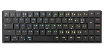 プリンストン、日本語配列の超薄型65%メカニカルキーボード「AirOne Pro」