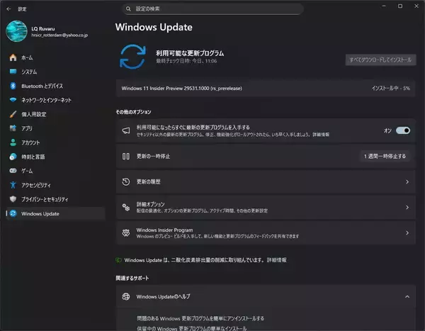 Windows Insider Preview、Canaryチャネル内で2つに分裂 - Biuld 29500シリーズが選択できるように