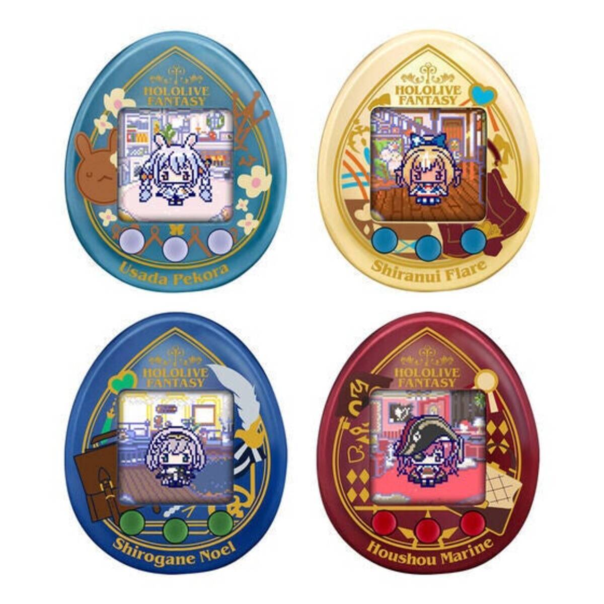 たまごっち』ホロライブ3期生とコラボした推しぬい&たまごっちセットが 