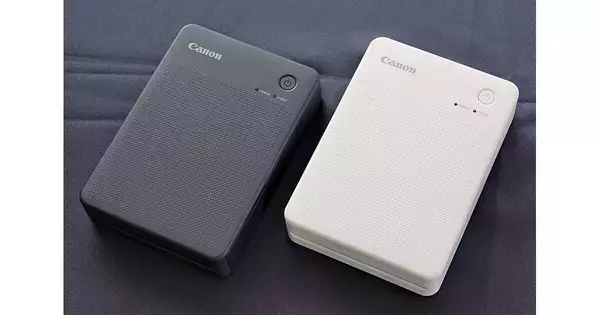 2種類のフォーマットに対応、キヤノン小型写真プリンター「SELPHY QX20 