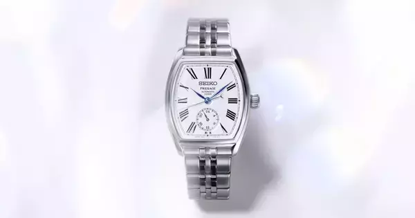 セイコー プレザージュの新作、白い琺瑯とトノーケースのドレスウオッチ