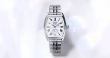 セイコー プレザージュの新作、白い琺瑯とトノーケースのドレスウオッチ