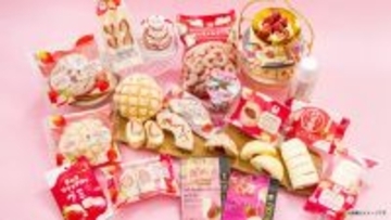 「ファミマのいちご狩り」がリニューアル - 練乳、ホワイトチョコなど「白」をまとった全16種類が登場