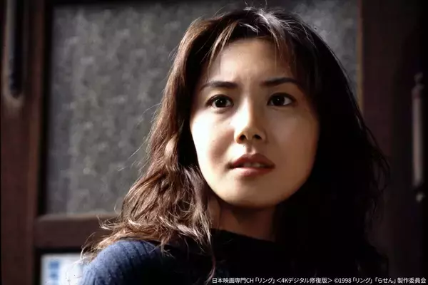 『リング』4K版初放送、『らせん』『貞子DX』も…1月深夜に「Jホラー」集中放送