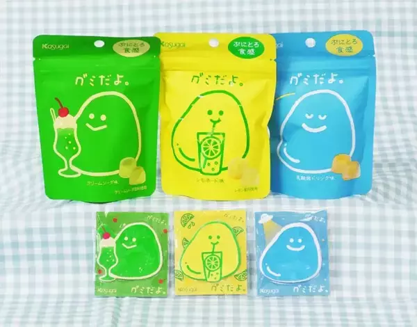 【3月9日は裏グミの日】ファミマで「グミだよ。」を2つ買うとぷっくりステッカーがもらえるキャンペーン -「忍者めし鋼」の新フレーバーも