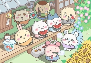 『ちいかわ』夏を楽しむエニマイくじ、流しそうめん機やジオラマフィギュアなど一部賞品を公開 -「最高じゃん!!!!」「沼りそう」と話題