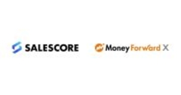 マネーフォワード、金融機関向けの営業支援領域でSALESCOREと業務提携