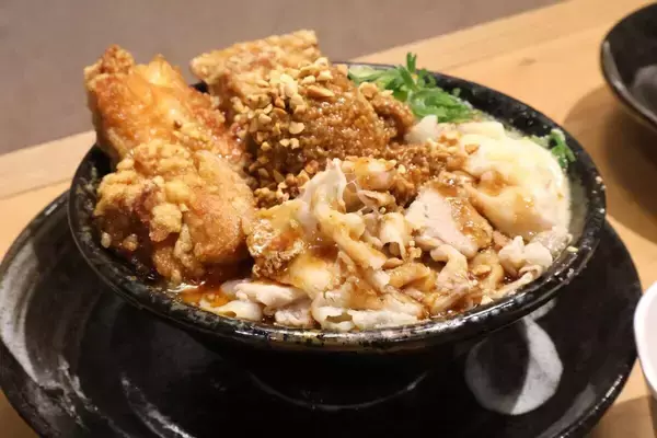 【肉盛り】うどんが見えないほど肉肉肉!!! 新コンセプト店「はなまるうどん肉店」で食べてきた