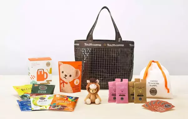 「タリーズコーヒーの福袋「2026 HAPPY BAG」WEBで予約受付開始 - 5500円バッグと10000円バッグの2種類」の画像