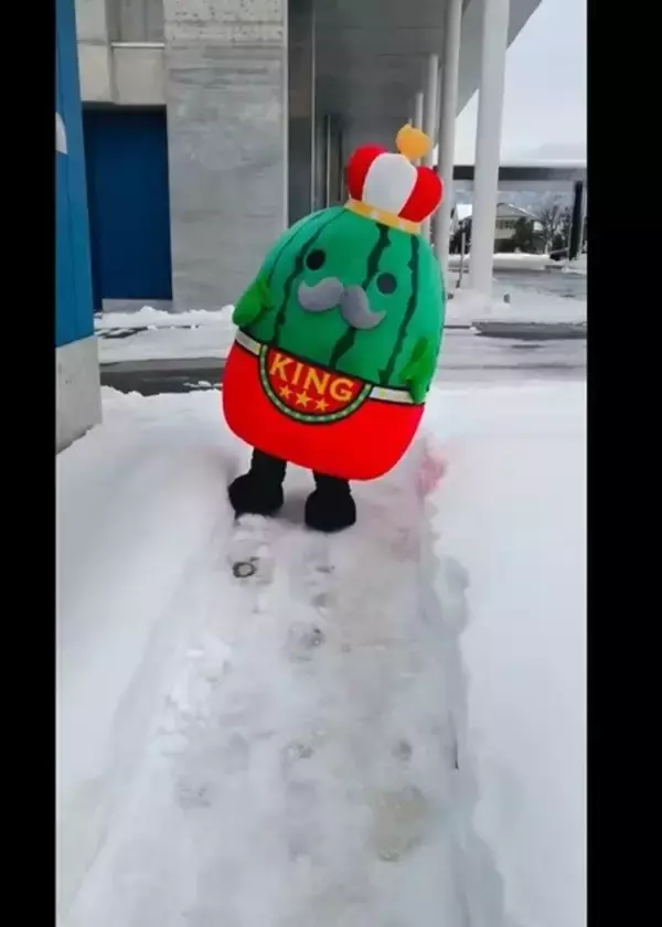【最後に立っていれば勝ち⁉】雪道の歩き方を伝授するゆるキャラ・ジャンボ～ル三世に「想像した何倍も可愛かったww」「素晴らしい教訓!」の声