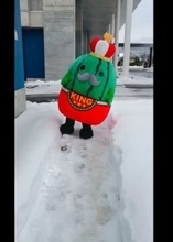 【最後に立っていれば勝ち⁉】雪道の歩き方を伝授するゆるキャラ・ジャンボ～ル三世に「想像した何倍も可愛かったww」「素晴らしい教訓!」の声