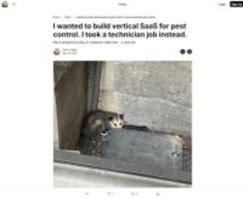 害虫駆除の垂直統合型SaaSを立ち上げるために実際にライセンスを取得する男