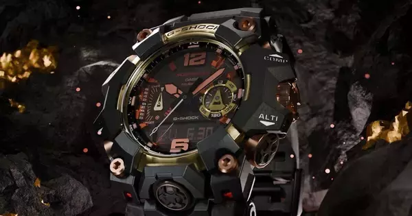 カシオ、G-SHOCK「MUDMASTER」にマグマ着想のスペシャルモデル