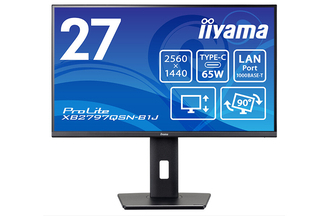 マウスコンピューター、WQHDモニター「iiyama ProLite XB2797QSN-B1J」