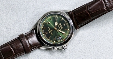 セイコー プロスペックス アルピニスト「SBDC211」- グリーンダイヤルとコブラ針が引き立つスポーツウオッチ