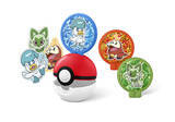 「【マクドナルド】ハッピーセットに「ポケモン」が登場 - ピカチュウ・イーブイのモンスターボールローラーなど全12種類」の画像1