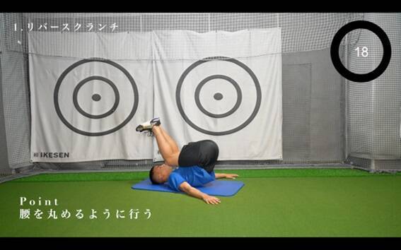 ゴルフトレーニングとダイエットが同時に行えるトレーニング！？