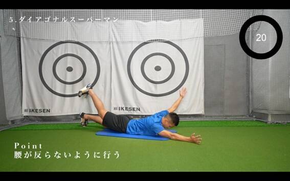 ゴルフトレーニングとダイエットが同時に行えるトレーニング！？