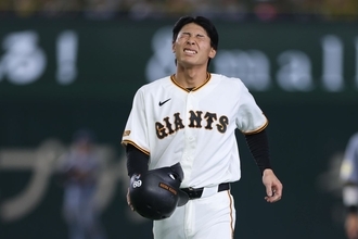 巨人痛恨　新リードオフマン平山にアクシデント発生　6回走塁中に左太もも裏に異変か「痛すぎる…」