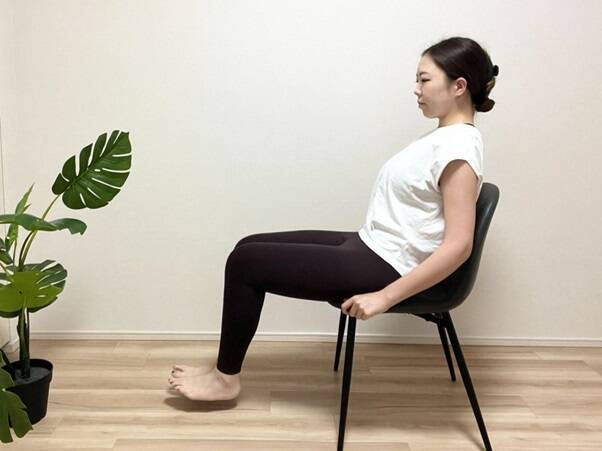下腹だけ出てる人はやって！おなかぺったんこを目指す簡単エクササイズ