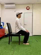 「自宅でできる椅子を使ったトレーニング」～腸腰筋～