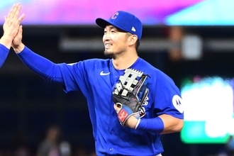 「セイヤをもっと評価すべきだ」鈴木誠也の好返球が「気持ちよすぎる」　勝ち越し阻止の“美技”にファン興奮「契約延長してくれ！」