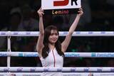 「「めっちゃ可愛い！」 ラウンドガールデビューが話題の女性タレント、父は松坂大輔氏との黄金バッテリーで知られた名捕手「すぐファンになりました」「堂々とされてましたね」」の画像1