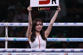 「めっちゃ可愛い！」 ラウンドガールデビューが話題の女性タレント、父は松坂大輔氏との黄金バッテリーで知られた名捕手「すぐファンになりました」「堂々とされてましたね」