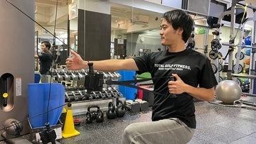 ヘッドスピードを上げたい人は必見！回転軸を安定させてブレない軸を作る！