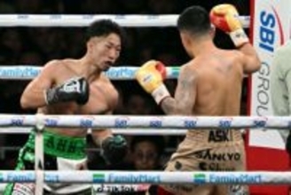 渾身アッパーに東京ドームが熱狂！　井上拓真が初防衛　伝説・井岡一翔から2度のダウンを奪って“至高の技術戦”を制す「すごく楽しい戦いでした」