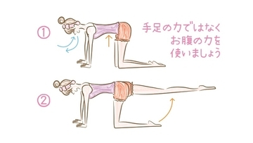 お腹引き締めエクササイズ