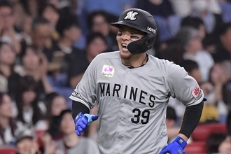 「スラッガーとしてのポテンシャルはやはりピカイチ」阪神→ロッテ移籍25歳右の大砲候補の打撃シーンが話題　直近7戦3発　注目の.320