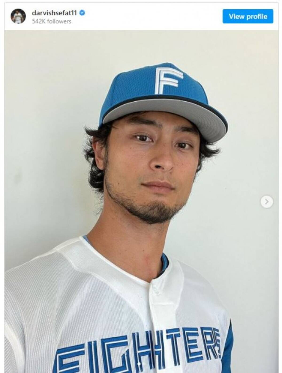 ダルビッシュ有 古巣ファイターズ新ユニフォーム袖通した姿にファン歓喜 22年3月9日 エキサイトニュース