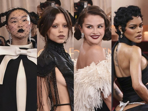 両サイドざっくりドレス＆個性派ルックも！　ブラックドレスで魅了したセレブたち