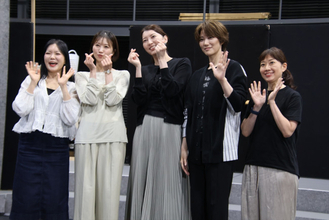朝夏まなと×七海ひろき×夢咲ねね「一緒にいるシーンがすごく心地良い」 音楽劇『39歳』稽古場取材会レポート