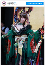 えなこ、新作『モンハン』の和風コスプレが美の極み「勇ましく美しいえなこりん」