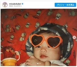 筧美和子が30歳　かわいらしい幼少期ショットで報告