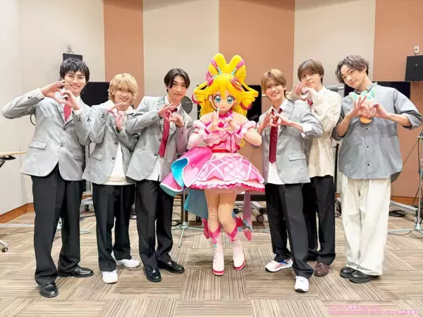 “男子プリキュア”メンバーが『キミプリ』出演！　アフレコレポート到着　コラボダンス動画第2弾も