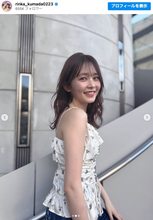 久間田琳加、キャミソール姿に絶賛の声「日本一似合う」「可愛すぎ」