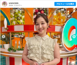 TBS3年目クールビューティ美女、キュートなノースリーブ衣装に反響「美しすぎる」