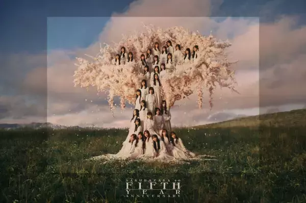 櫻坂46、国立競技場での5周年ライブキービジュアル公開！　チケットスケジュールも発表