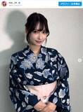 「フォロワー110万超の“日本一美しいドラマー”、オトナな“浴衣”コスにSNS騒然「マジで可愛い」」の画像1