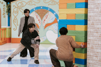 中島健人、宮舘涼太、塩崎太智が“プリンスチーム”結成！ミセスとバトル＆コラボ　今夜の『テレビ×ミセス』