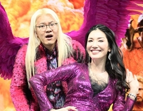 アンミカ＆ZAZY、ド派手衣装で映画『ザ・ロストシティ』の魅力を語る