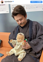 『ばけばけ』トミー・バストウ、出産回オフショットに反響「準備万端ですね！」