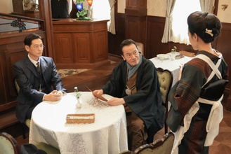『ブラッサム』遠藤憲一＆井浦新、文芸雑誌コンビ登場にネット歓喜「毎朝ください」「安心感ありすぎる」