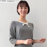 「テレ朝お天気お姉さん26歳、グレーのワンピース姿が「スタイル抜群」「可愛すぎ」　昨年はデジタル写真集も発売」の画像1