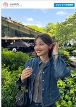 TBS3年目クールビューティ美女、全身デニムのおでかけコーデに反響