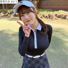 “現役の看護師”グラビアアイドル、タイトなゴルフウェア姿が「スタイル抜群」　ウエストは驚異の58cm